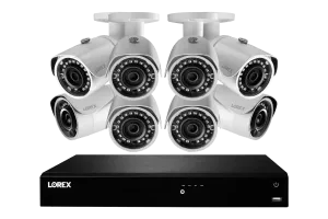 4K Ultra HD 8-Channel Security System with 8 5MP Cameras and Smart Home Voice Control