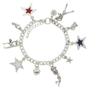 Cheerleader Charm Bracelet