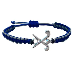 Field Hockey Multi Colored Rope Bracelet - Pick Colors