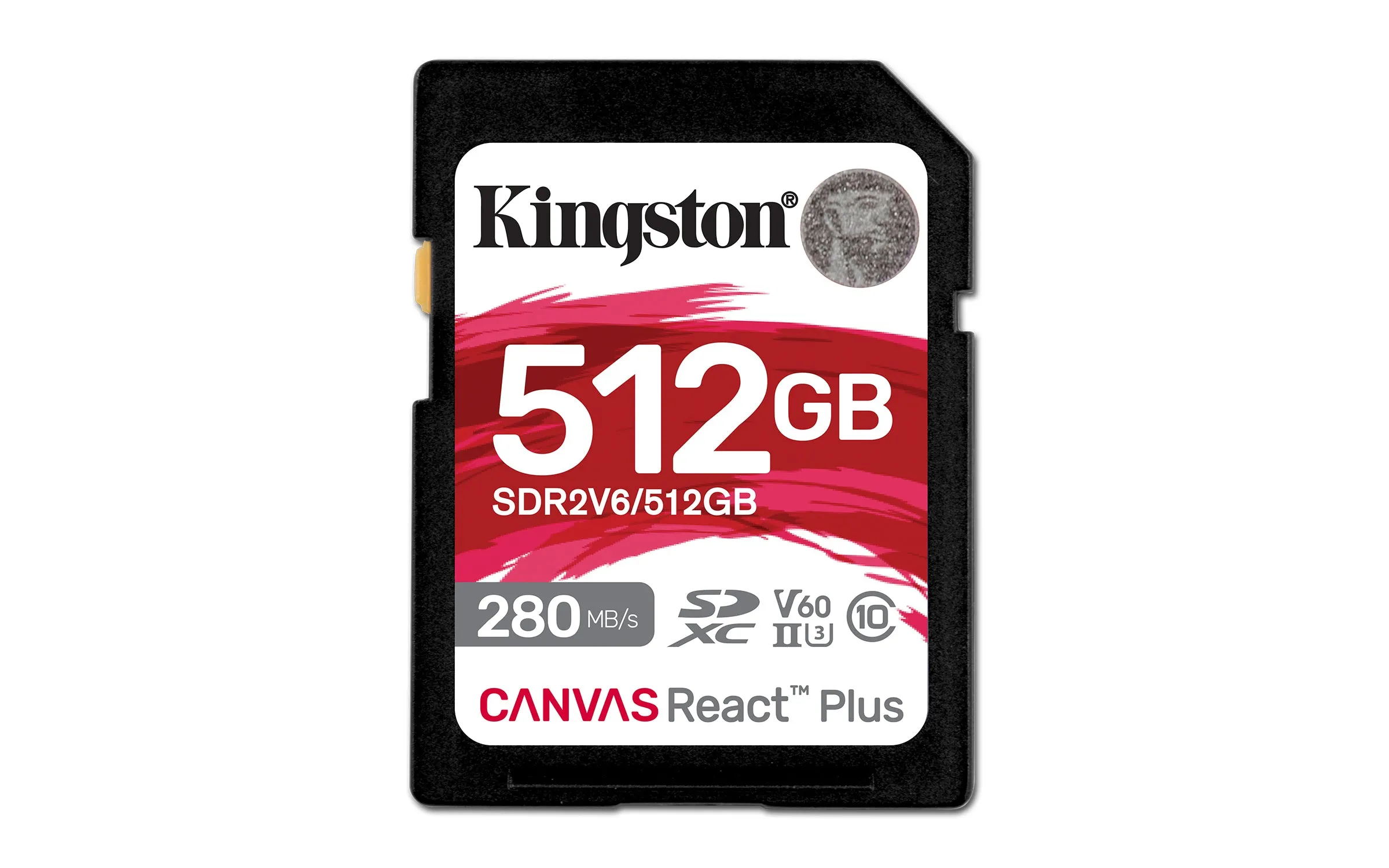 Kingston Canvas React Plus - Flash Memory Card - 512 Gb - Sdxc Uhs-Ii