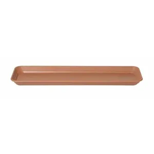 Stewarts 50cm Terracotta Balconniere Plastic Trough Tray