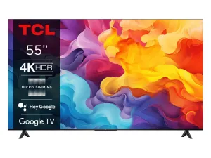 Tcl 55V6b Tv 139 Cm (55") 4K Ultra Hd Smart Tv Wi-Fi Black